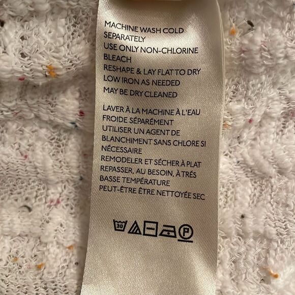 Free People Baja Babe Hacci Hooded Knit Sweater Womens Size Small Oversized - Picture 12 of 13